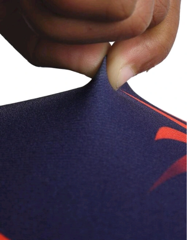 CORTINA SPANDEX Blue Color Polyster Fabric Elastic Chair Cover Stretch Removable Washable 1Pcs - Blue, Polyster, Pack of1